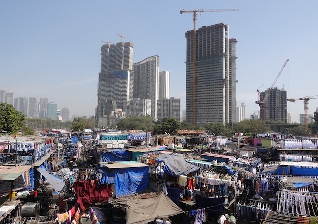孟買 Mumbai 千人洗衣場 Dhobi Ghat
